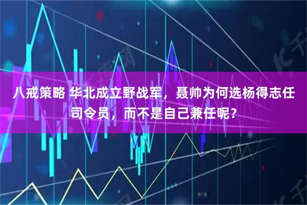 八戒策略 华北成立野战军，聂帅为何选杨得志任司令员，而不是自己兼任呢？