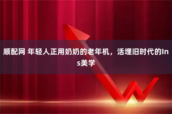 顺配网 年轻人正用奶奶的老年机，活埋旧时代的Ins美学